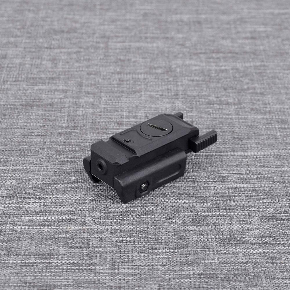 Tactical Nylon Low Profile Red Laser Sight For 20mm Picatinny Weaver Rail & 11mm Dovetail Mount Airsoft Pistol Hunting Sight - Image 2