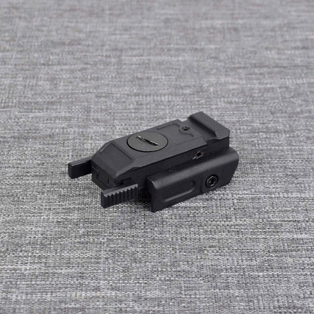 Tactical Nylon Low Profile Red Laser Sight For 20mm Picatinny Weaver Rail & 11mm Dovetail Mount Airsoft Pistol Hunting Sight - Image 3