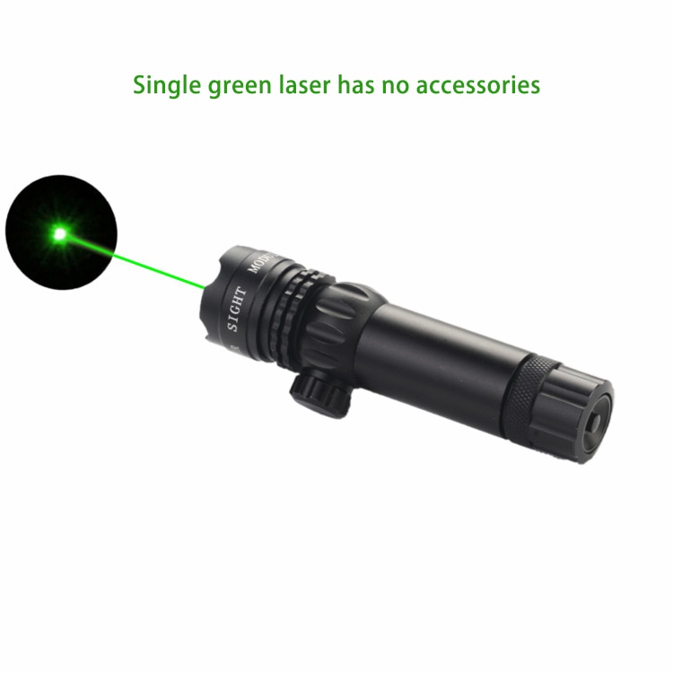 Tactical Outdoor Red-Green Laser Sight Sight, Adjustable Switch Rifle Sight with Rail and Barrel Mounting Kit - Image 3