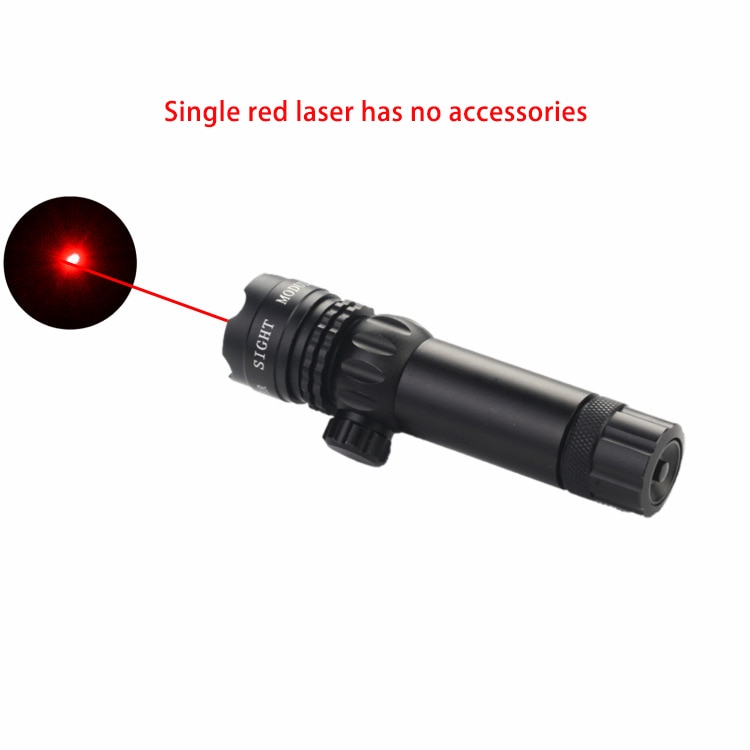 Tactical Outdoor Red-Green Laser Sight Sight, Adjustable Switch Rifle Sight with Rail and Barrel Mounting Kit - Image 4