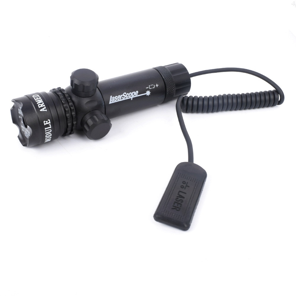 Tactical Outdoor Red-Green Laser Sight Sight, Adjustable Switch Rifle Sight with Rail and Barrel Mounting Kit - Image 5
