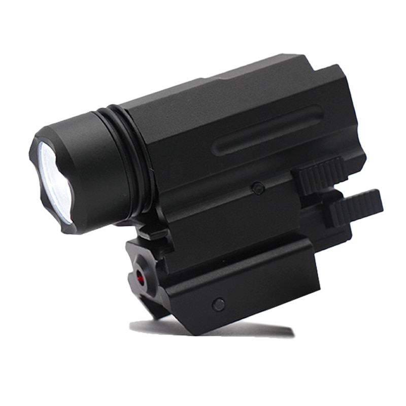 Tactical Pistol Laser Rail Glock 17 19 18C 20mm Rail Gun Light Quick Detach Handgun LED Hunting Red/Green Laser Accessories - Image 2