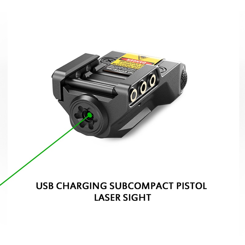 Tactical Rechargeable Handgun Green Laser Sight Taurus G2C Pistol Laser Dot Scope For Self Defense Gun Sig Sauer P320 - Image 2