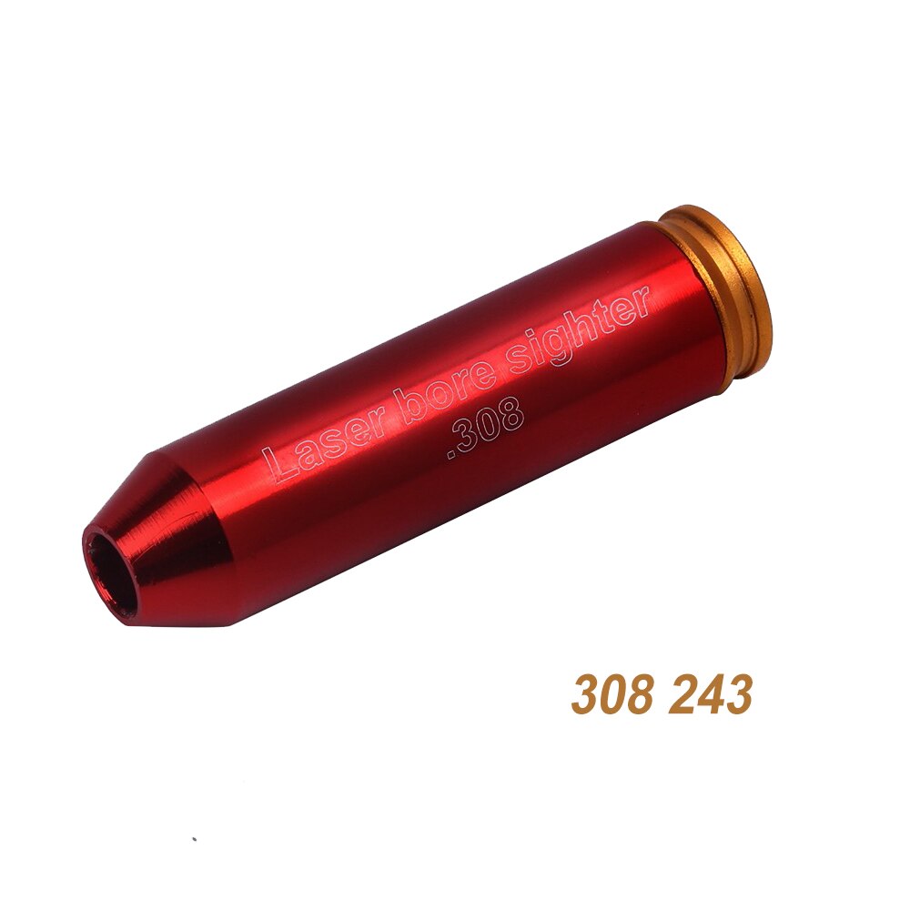 Tactical Red Dot Laser Bore Sight CAL.308 .223 30-06 CAL7.62x39 7.62X54 12GA Cartridge Sights for Hunting Red Laser Boresighter - Image 2