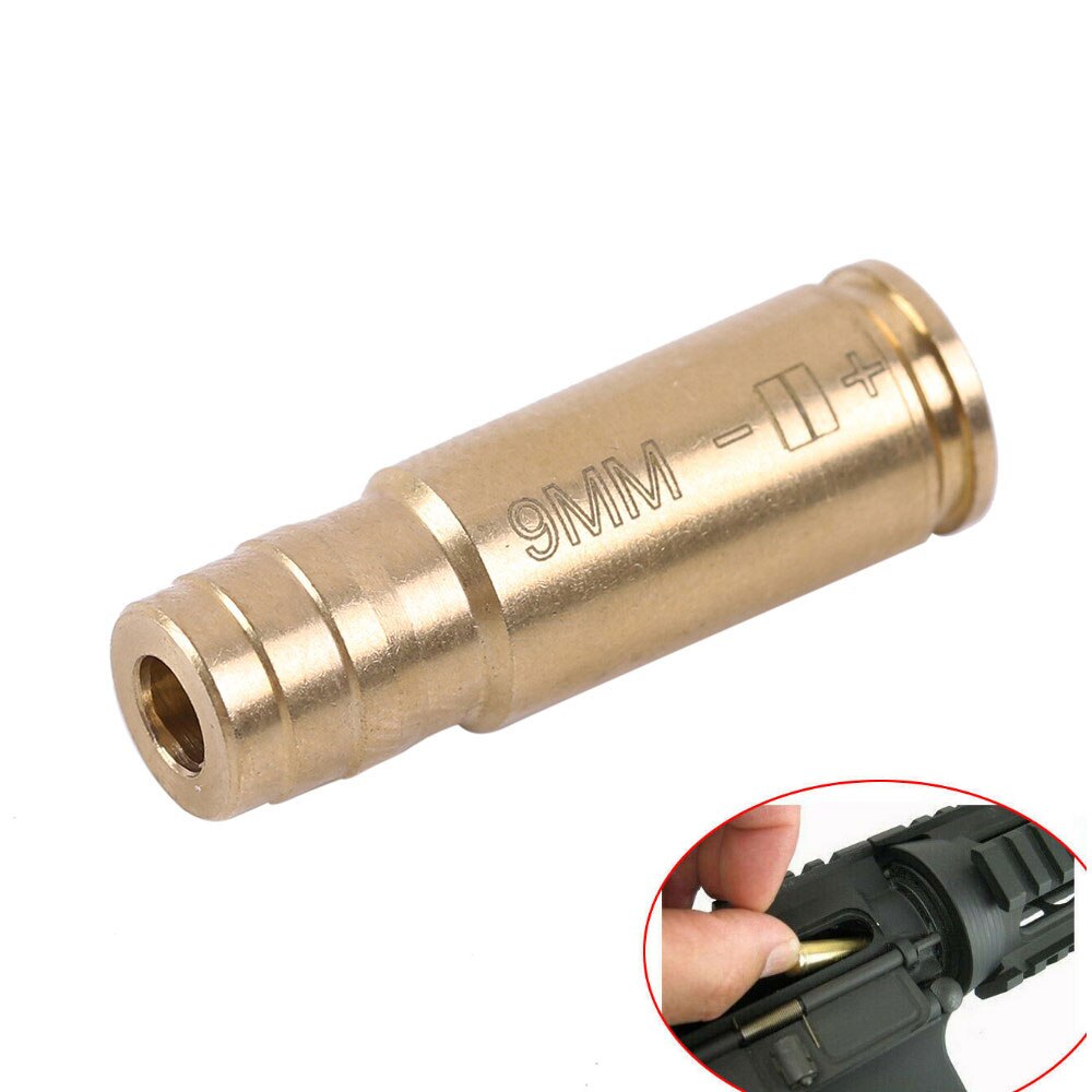 Tactical Red Dot Laser Bore sight CAL 9MM.308 .223 .40 .45 30-06 Brass Cartridge Bore Sighter for For Scope Gun Accessories - Image 3