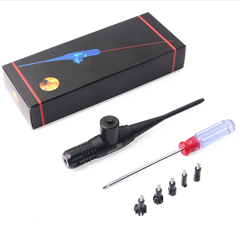 Tactical Red Dot Laser Sight Boresighter Collimator Set for 0.22 to 0.50 Caliber Hunting Airsoft Handguns Rifles, Sights Scopes - Image 4