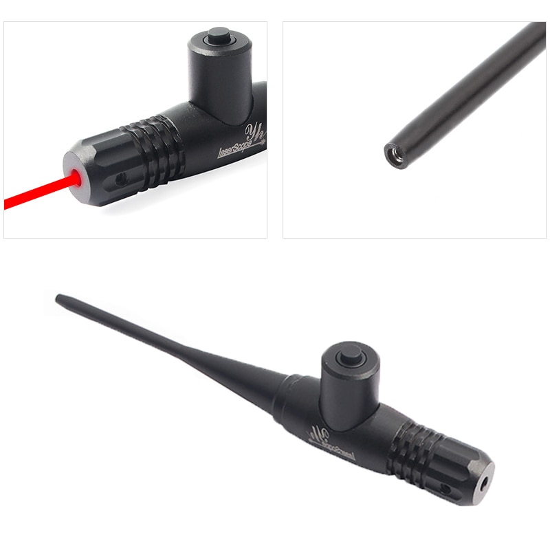 Tactical Red Dot Laser Sight Boresighter Collimator Set for 0.22 to 0.50 Caliber Hunting Airsoft Handguns Rifles, Sights Scopes - Image 5