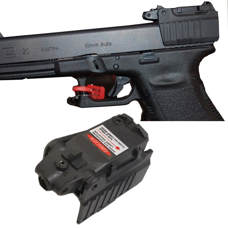 Tactical Red Dot Laser Sight Rear Aming Sight for Hunting Airsoft Glock17 19 22 23 25 26 27 28 31 32 33 34 35 37 38 Dropshipping