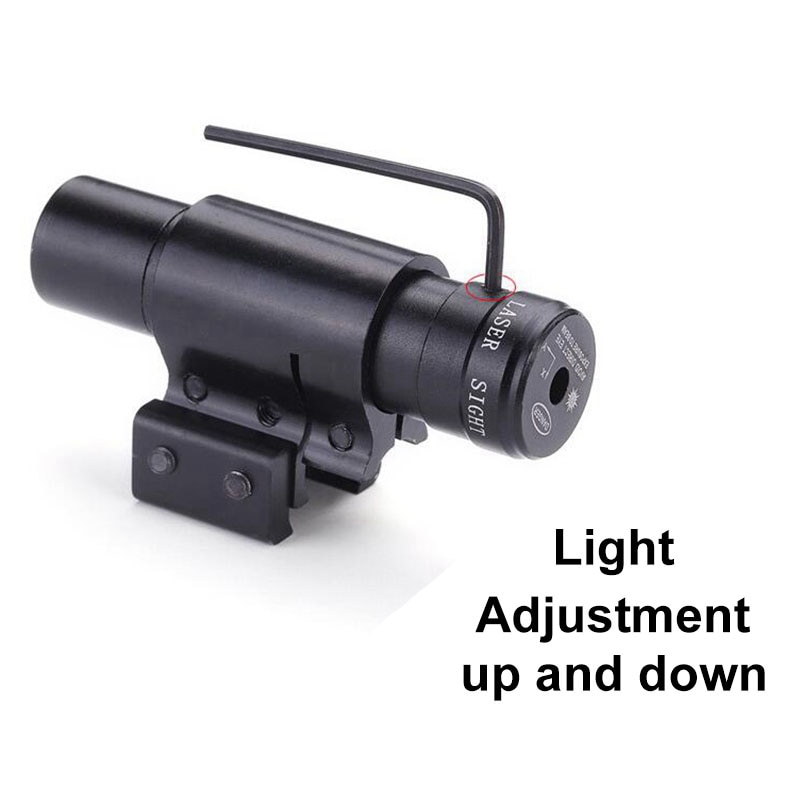 Tactical Red Green Laser Sight Aluminum Alloy Waterproof Adjustable Hunting Laser Locater With 11/20mm Universal Card Slot - Image 3