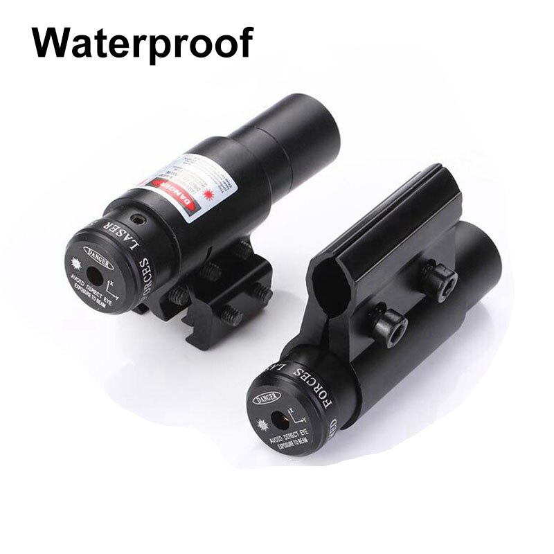 Tactical Red Green Laser Sight Aluminum Alloy Waterproof Adjustable Hunting Laser Locater With 11/20mm Universal Card Slot