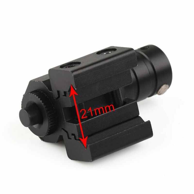 Tactical Red Laser Beam Dot Sight Scope Picatinny Rail Mount f Gun Rifle Pistol - Image 3