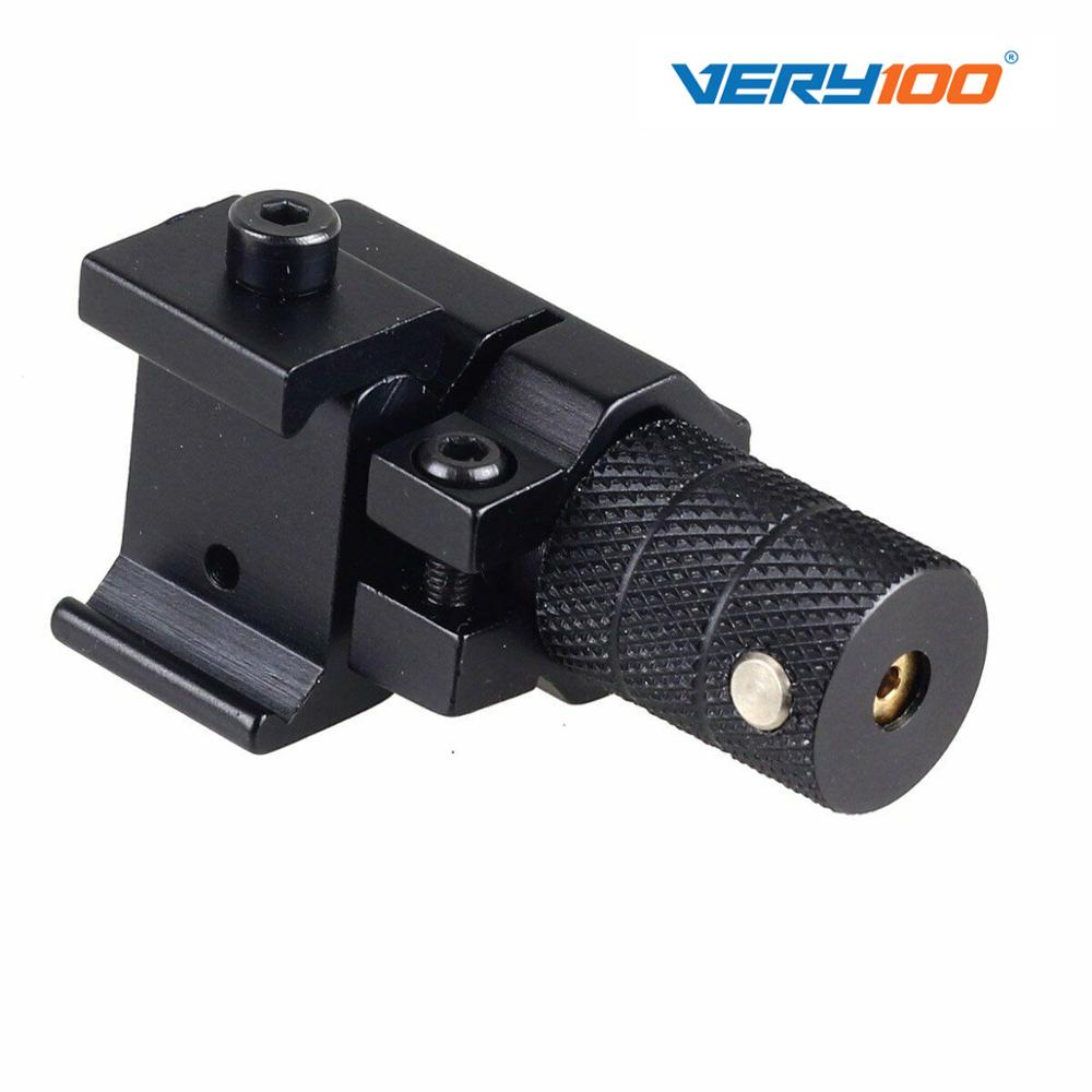 Tactical Red Laser Dot Sight Scope with Mount For Gun Rifle Pistol Air soft - Image 3