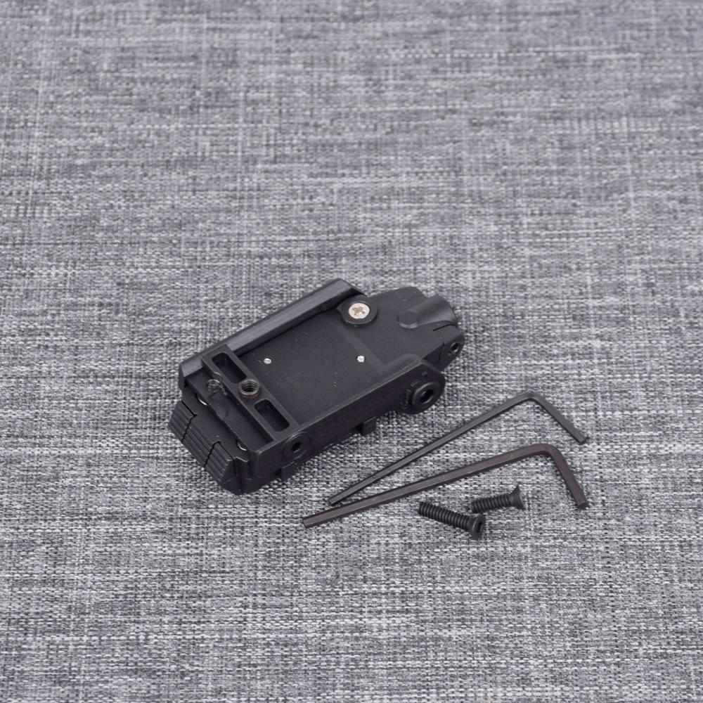 Tactical Red Laser Sight Mini Rear Sight Laser For Airsoft KWA KSC Glock 17 18C 22 34 Pistol Iron Rear Sight For Hunting - Image 3