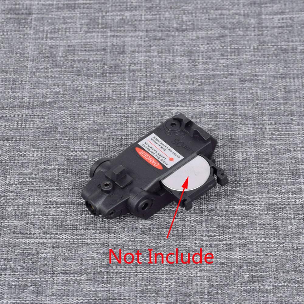 Tactical Red Laser Sight Mini Rear Sight Laser For Airsoft KWA KSC Glock 17 18C 22 34 Pistol Iron Rear Sight For Hunting - Image 4