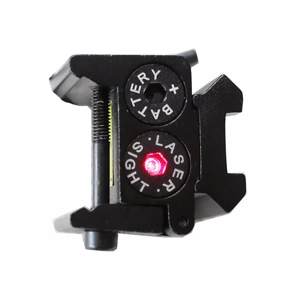 Tactical outdoor Mini Adjustable Red Dot Red Laser Sight For 20mm Picatinny Rail Mounts for Hungting Rifle Scope - Image 3