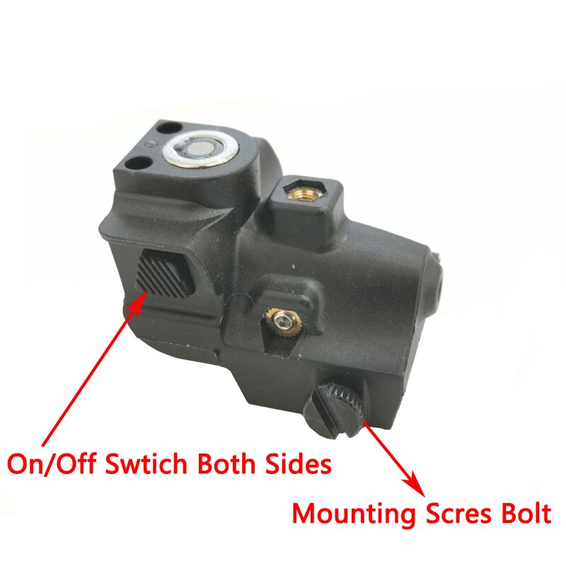 Tactical universal Compact Green Dot Laser Sight with Magnetic Contact Charging for Hunting Airsoft Glock 1911 Taurus Handgun - Image 3