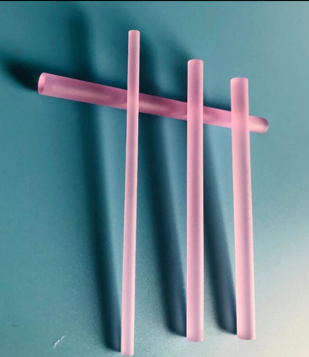 laser crystal rods laser bar for yag / diode laser handpiece with yellow pink color - Image 4