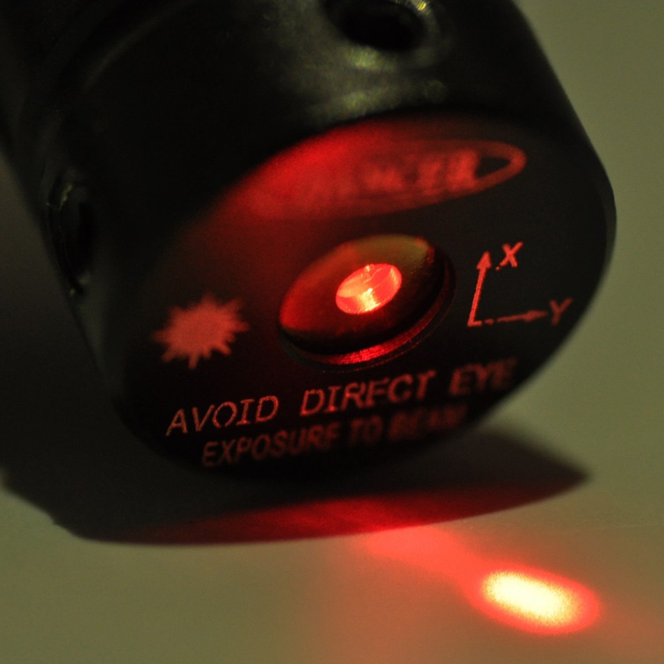 US Red Dot Laser Sight for Picatinny and Rifle with 635-655nm Adjustable 11mm/20mm Picatinny/Weaver Mount - Image 4
