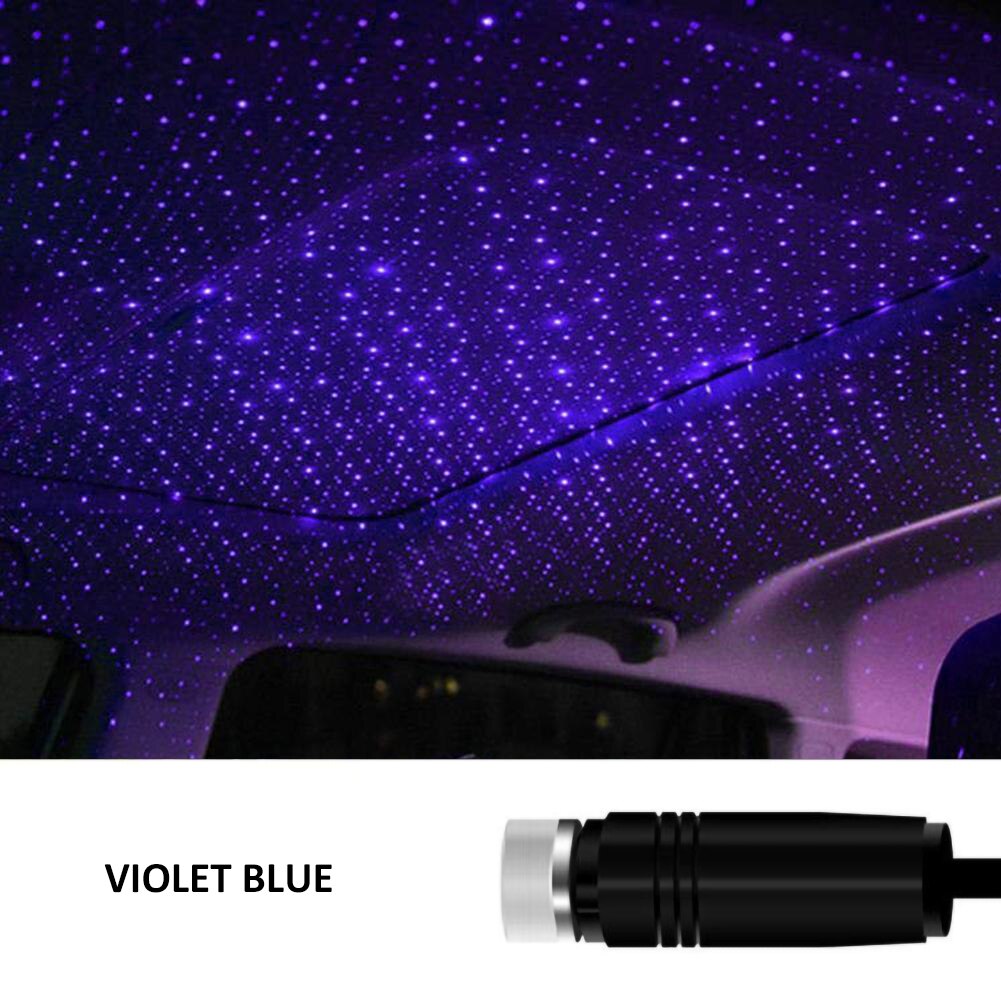 USB Car Roof Atmosphere Star Sky Lamp Adjustable LED Projector Multiple Lighting Effects Ambient Lighting for Camping Accessorie - Image 3