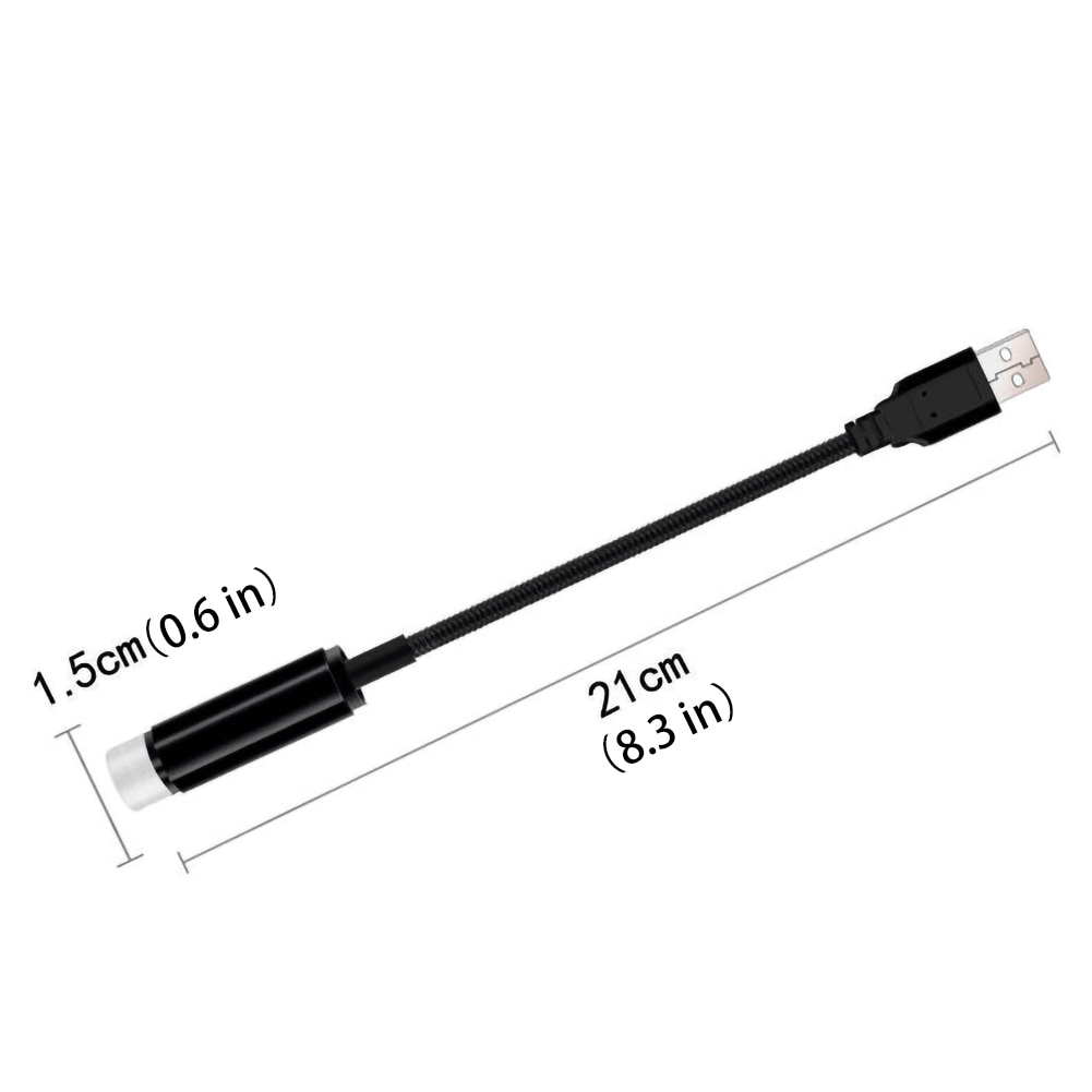 USB Car Roof Atmosphere Star Sky Lamp Adjustable LED Projector Multiple Lighting Effects Ambient Lighting for Camping Accessorie - Image 5