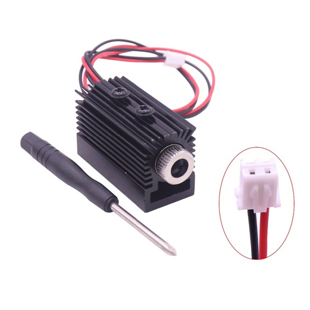 Ultraviolet laser head laser module 1000 MW 1500 MW 405nm for laser engraving machine CNC laser engraving machine
