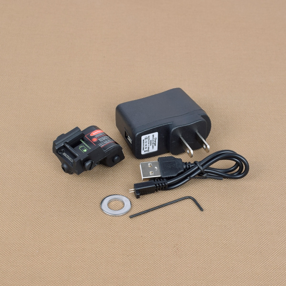 Universal Rechargeable Green Laser Sight For Full Size And Compact Picatinny Rail Pistol Taurus G2C 1911 CZ75 Most Glock