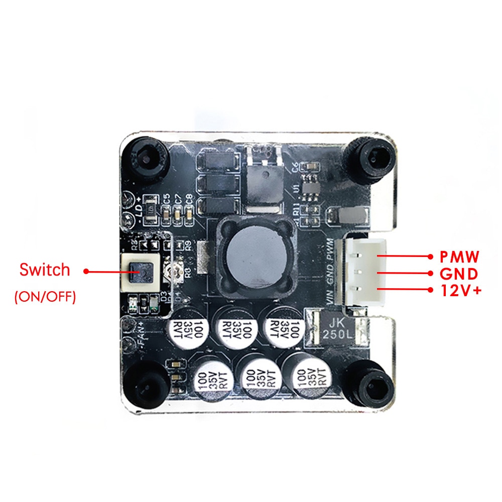 Updated Version 15W Laser Heads Focusing Yellow color 3P With TTL/PWM CNC Laser Engraving Module - Image 3