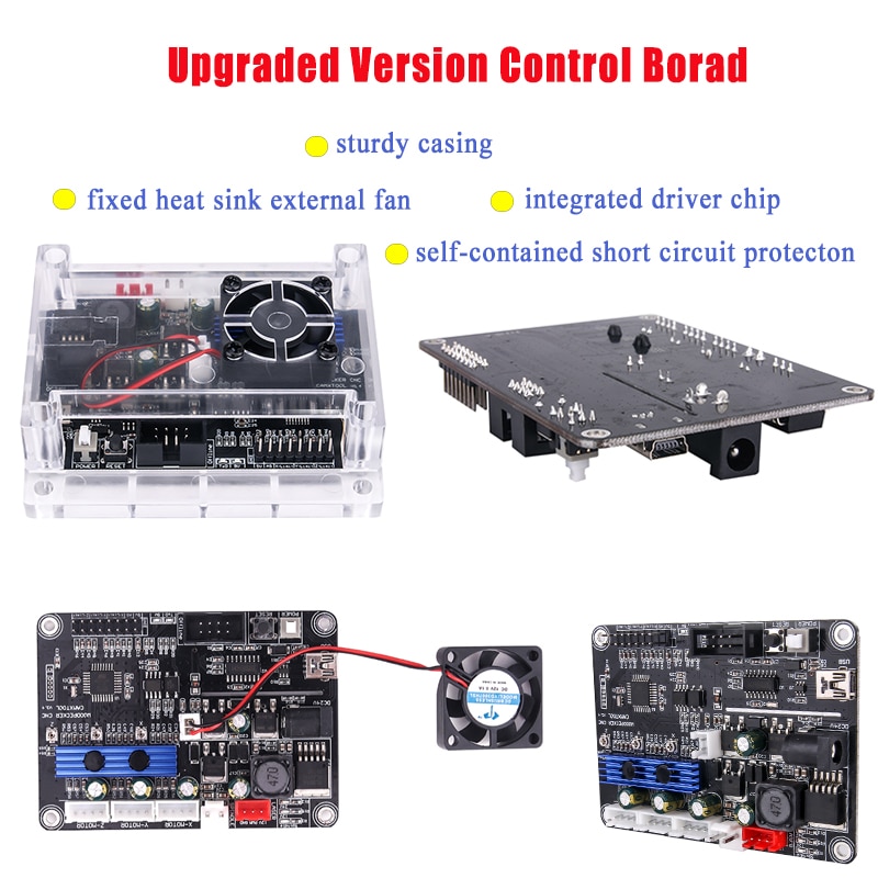 Upgrade CNC 3018 Pro Max 15W DIY 3Axis Laser Engraver GRBL PCB Milling Machine Wood Router 3018 Pro With Offline - Image 3