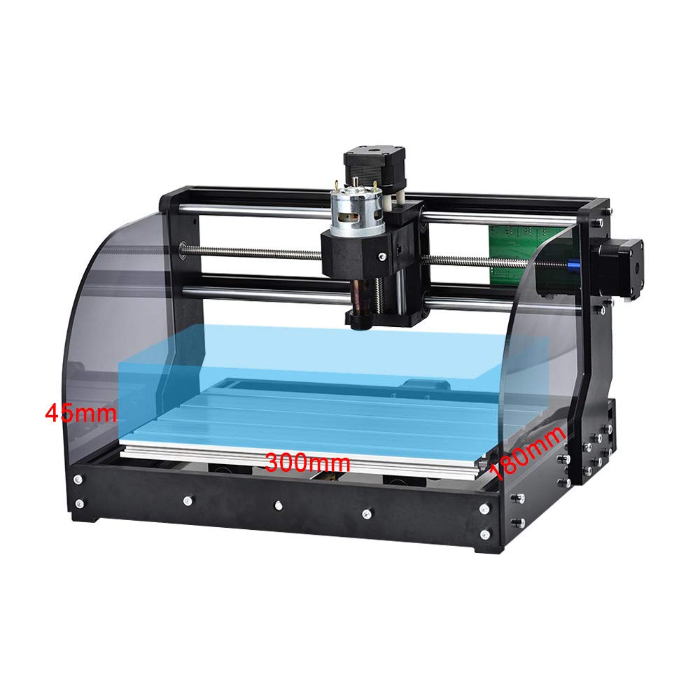 Upgraded 3018 Pro CNC Engraver DIY 3 Axis GRBL Laser Engraving Machine DIY Wood Router Cutter 2500mW Blue Laser Module -120W - Image 3