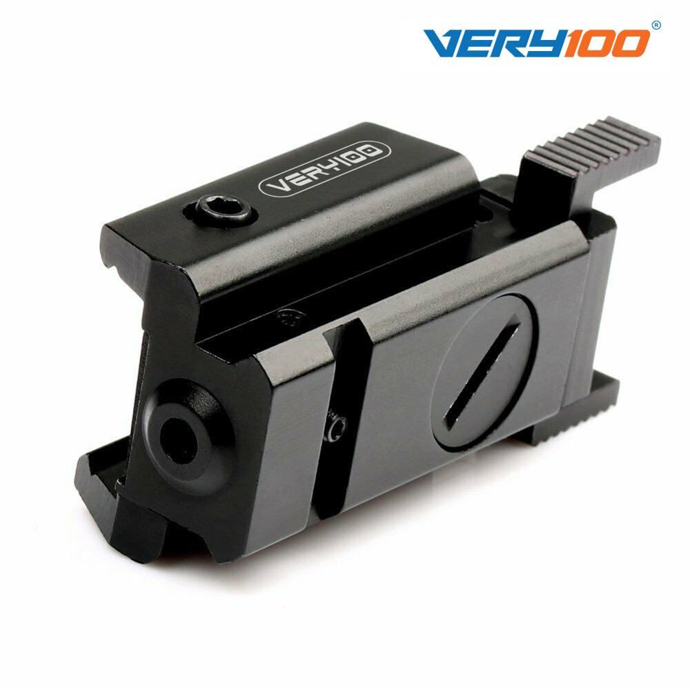 VERY100 Red Dot Laser Sight Tactical Picatinny Weaver Rail Mount 20mm With Case - Image 4