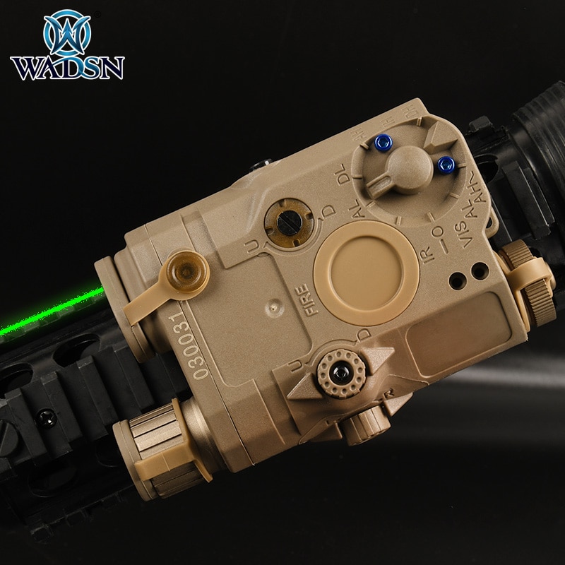WADSM Tactical PEQ-15 Red Green BLue Dot Laser Sight PEQ NO IR Airsoft Hunting Rifle Weapon Scoutlight For 20mm Picatinny Rail - Image 3