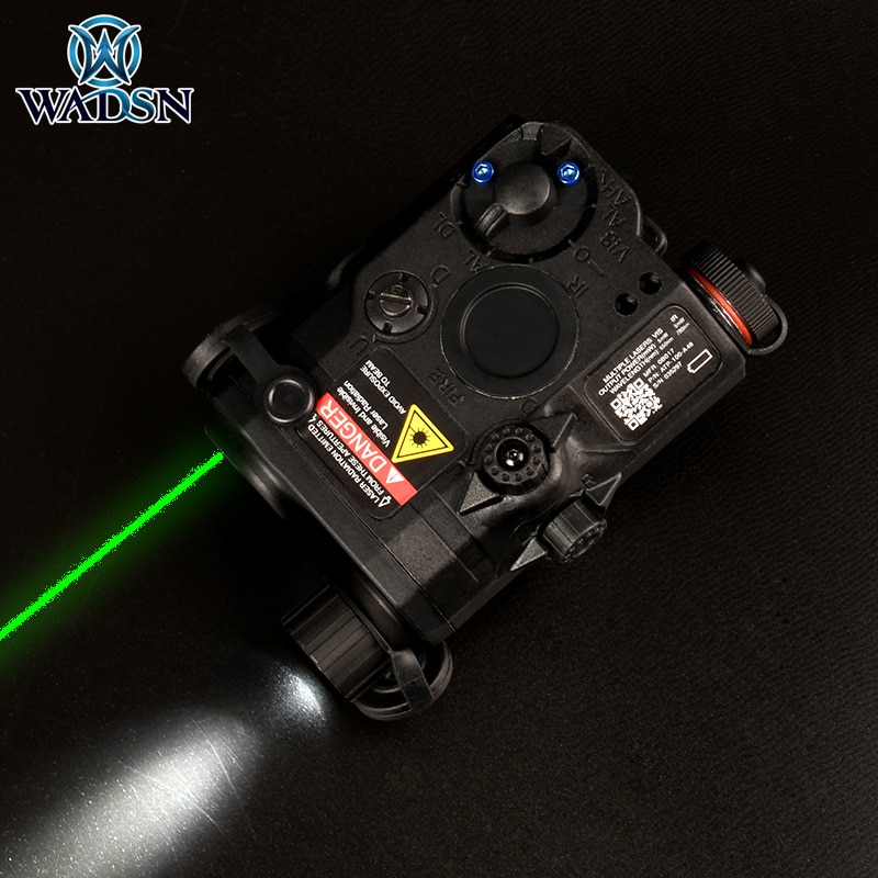 WADSM Tactical PEQ-15 Red Green BLue Dot Laser Sight PEQ NO IR Airsoft Hunting Rifle Weapon Scoutlight For 20mm Picatinny Rail - Image 4