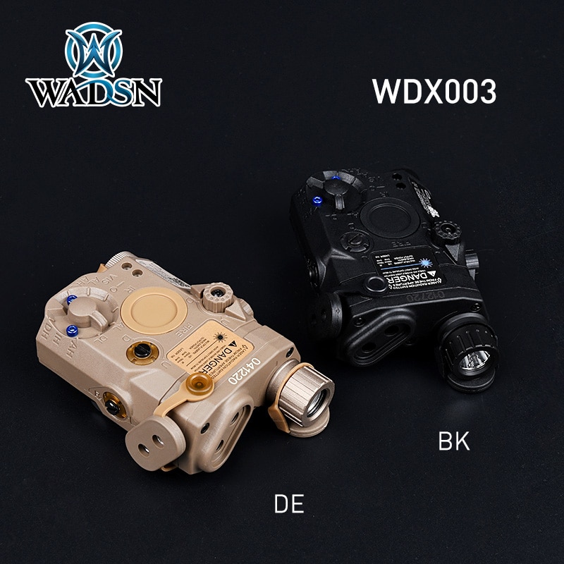 WADSM Tactical PEQ-15 Red Green BLue Dot Laser Sight PEQ NO IR Airsoft Hunting Rifle Weapon Scoutlight For 20mm Picatinny Rail - Image 5