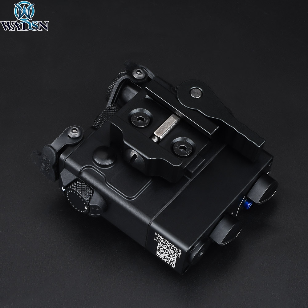 WADSN Airsoft DBAL-A2 Green IR Laser Flashlight Metal Ver Hunting Rifle dbal a2 PEQ Laser Sight with QD Mount for 20mm Rail - Image 4
