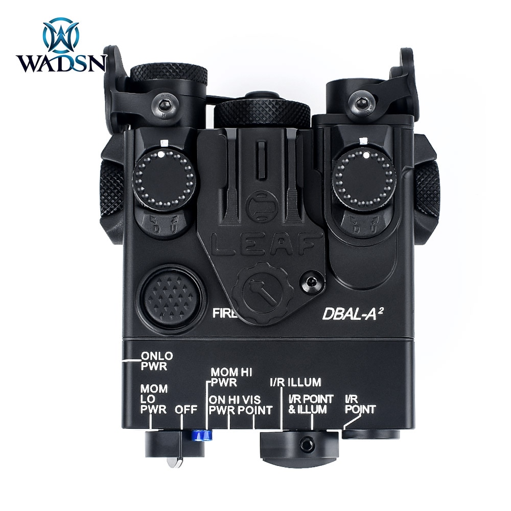 WADSN Airsoft Mini Metal DBAL-A2 Blue Dot Laser IR White Light Strobe Hunting Rifle Tactical dbal a2 Laser Sight for Picatinny - Image 2