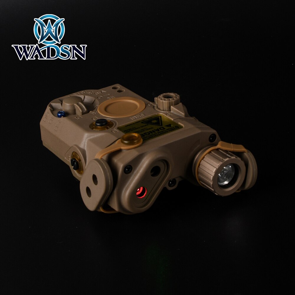 WADSN Airsoft PEQ 15 Red Dot Laser White Light Without IR Laser Ver Hunting Rifle Nylon PEQ Laser Sight for 20mm Picatinny Rail - Image 2