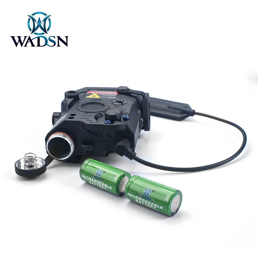 WADSN Airsoft PEQ 15 Red Dot Laser White Light Without IR Laser Ver Hunting Rifle Nylon PEQ Laser Sight for 20mm Picatinny Rail - Image 4