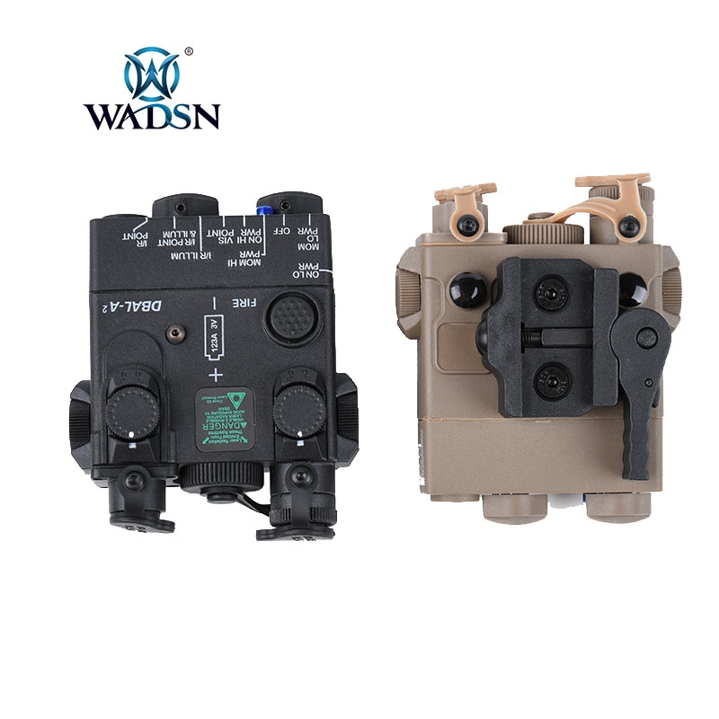 WADSN Airsoft PEQ DBAL-A2 Mini Dummy Box dbal a2 Laser Sight Indicator Plastic Shell No Function with QD Mount Fit Picatinny - Image 4