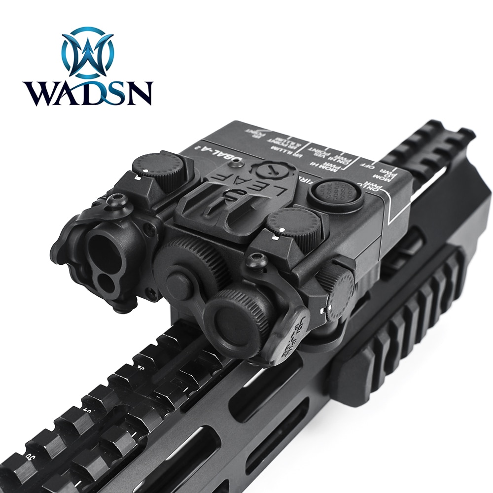 WADSN Airsoft PEQ DBAL-A2 Mini Dummy Box dbal a2 Laser Sight Indicator Plastic Shell No Function with QD Mount Fit Picatinny