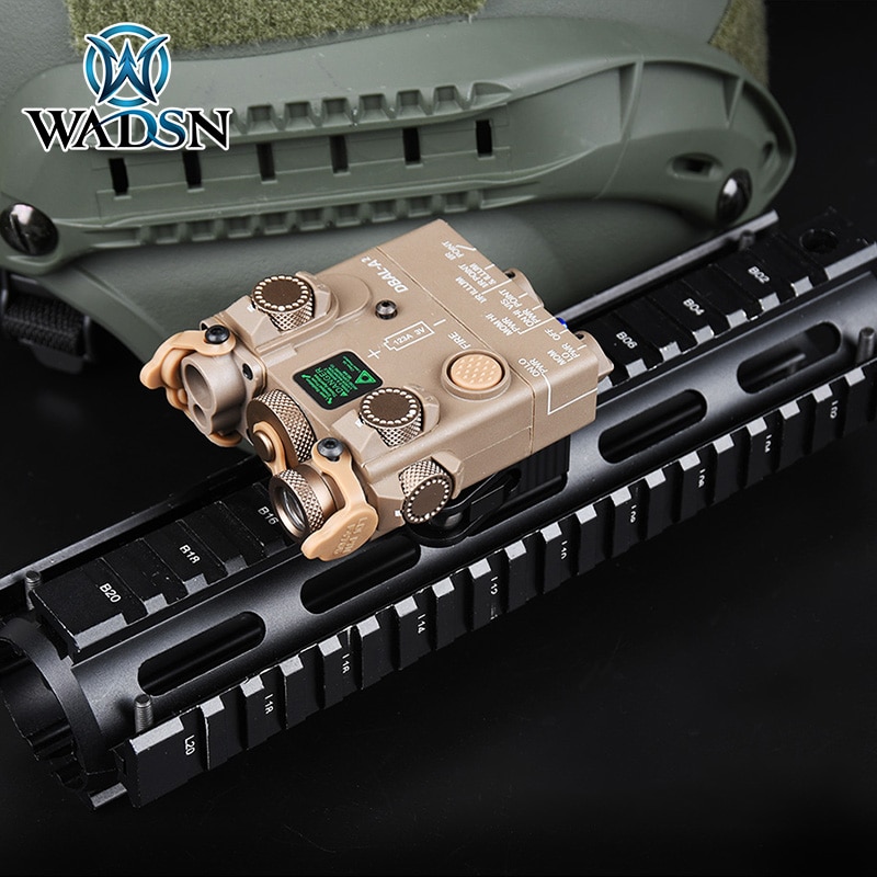 WADSN Airsoft Tactical DBAL-A2 Red Green BLue Laser Sight LED White Strobe light Output Hunting Weapon Flashlight Laser NO IR - Image 2