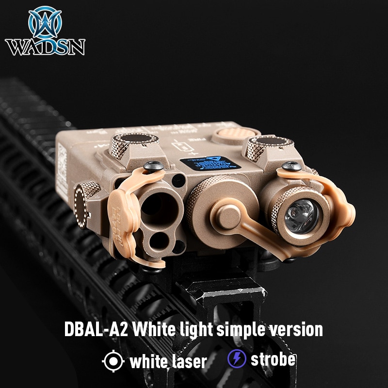 WADSN Airsoft Tactical DBAL A2 White Light Illumination and Strobe NO Laser NO IR Hunting Rifle Scout Light Laser Sight for20mm - Image 2