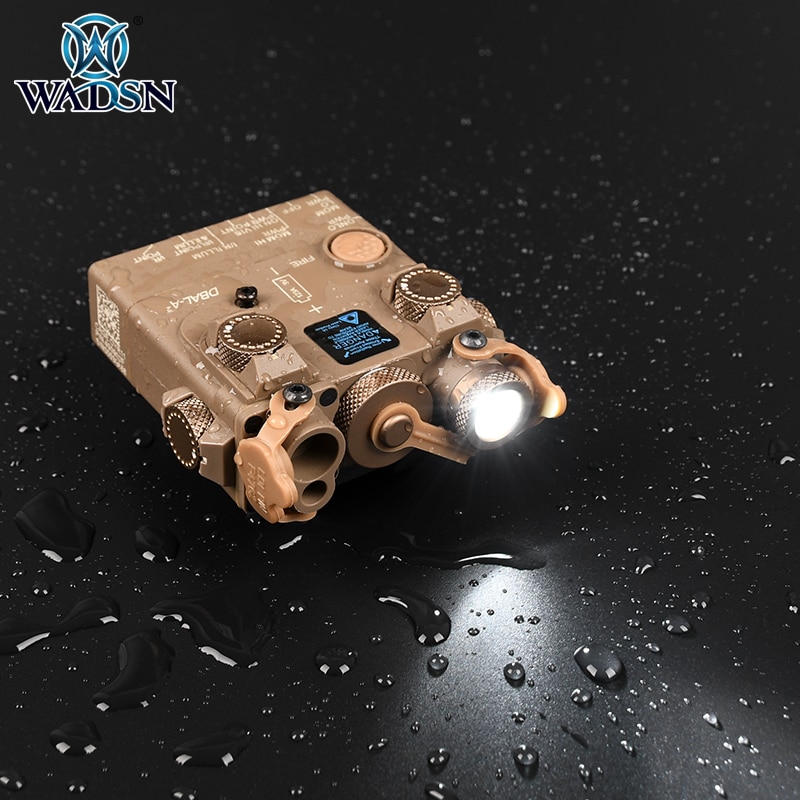 WADSN Airsoft Tactical DBAL A2 White Light Illumination and Strobe NO Laser NO IR Hunting Rifle Scout Light Laser Sight for20mm