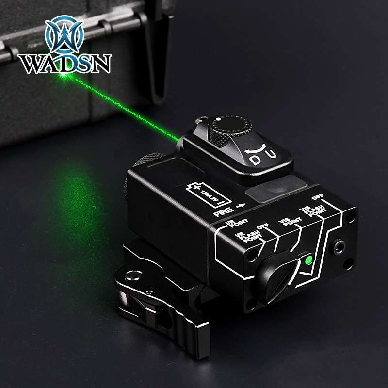 MINI Sight High Power IR Stroboscopic Infrared Laser All Metal Softair Red Green Blue Laser 20mm Rail - Image 3