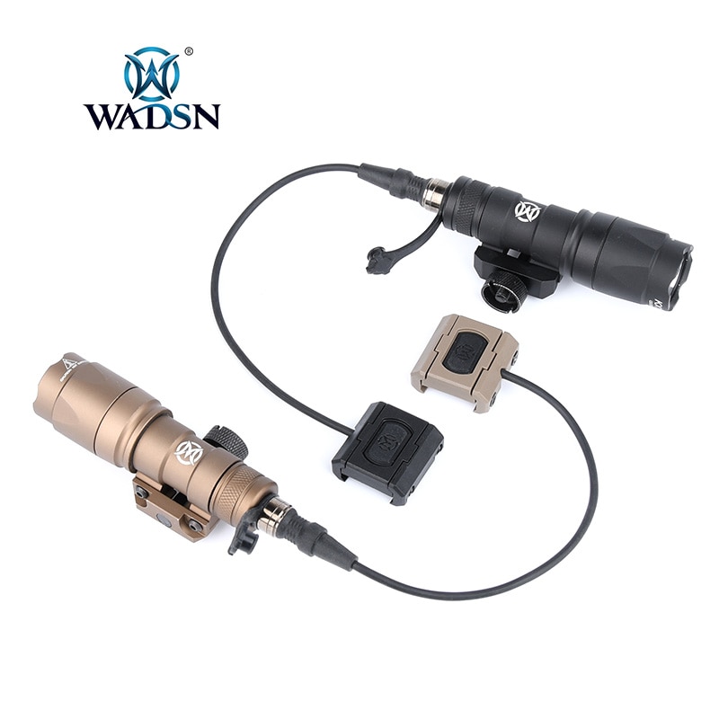 WADSN Surefir M300 M300A Mini Scout Light LED 540lumens ModButton Remote Switch Weapon Tactical Flashlight Hunting Rifle lights - Image 4