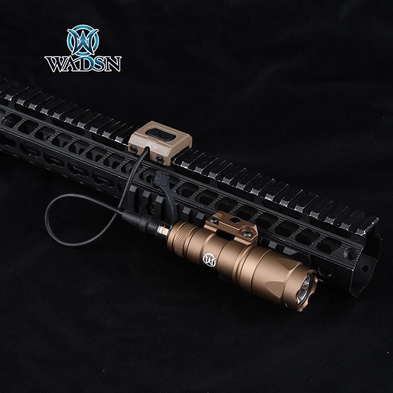 WADSN Surefir M300 M300A Mini Scout Light LED 540lumens ModButton Remote Switch Weapon Tactical Flashlight Hunting Rifle lights