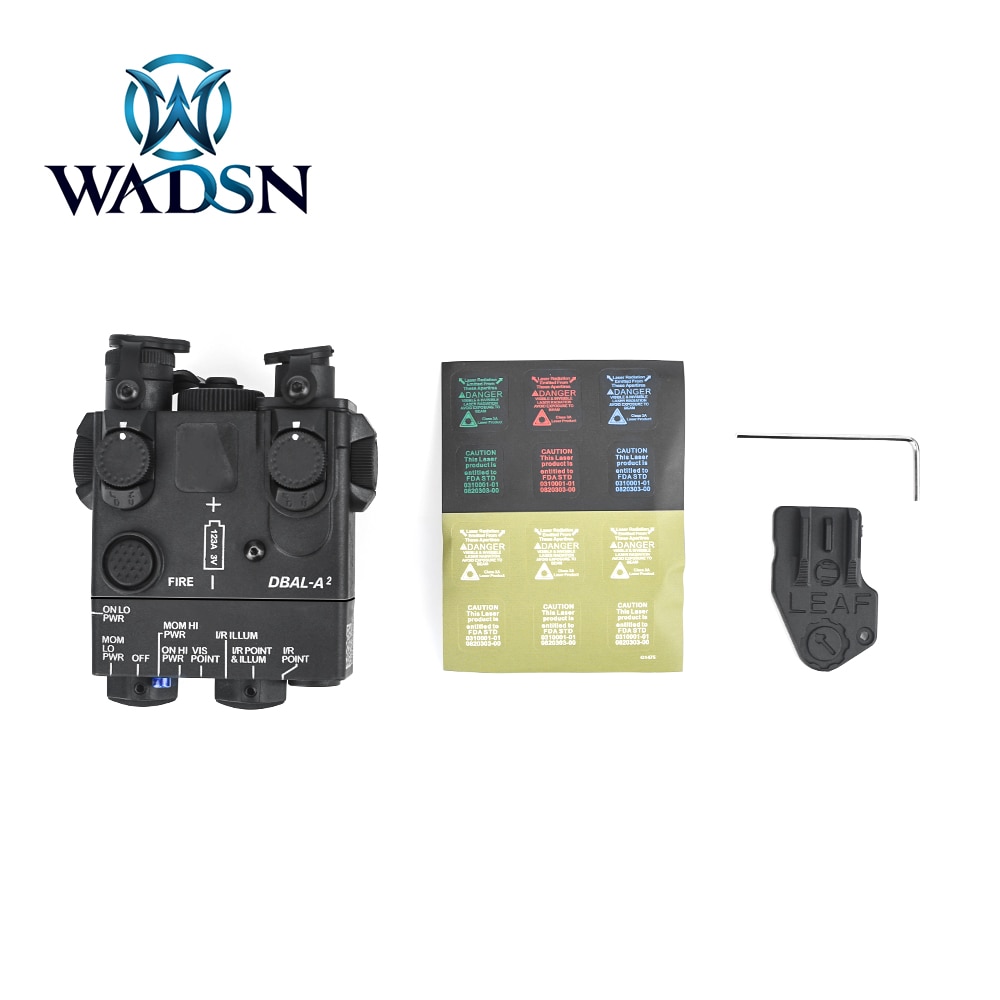WADSN Tactical DBAL-A2 Dummy Box Plastic Hunting Rifle dbal a2 Laser Indicator Empty Model No Function Fit Picatinny Rail - Image 5