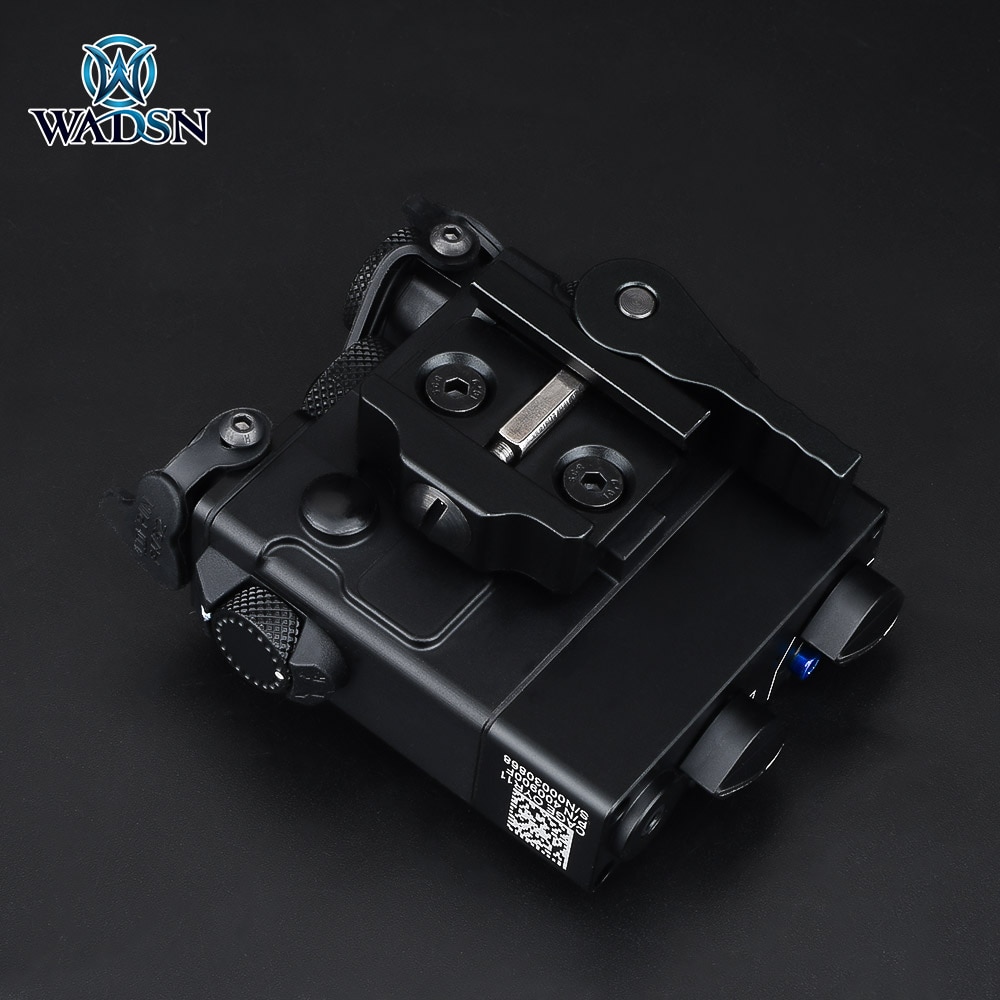 WADSN Tactical DBAL-A2 Metal Green Blue IR Laser Flashlight Hunting Rifle PEQ Airsoft Laser Sight DBAL Scout Light for 20mm Rail - Image 4