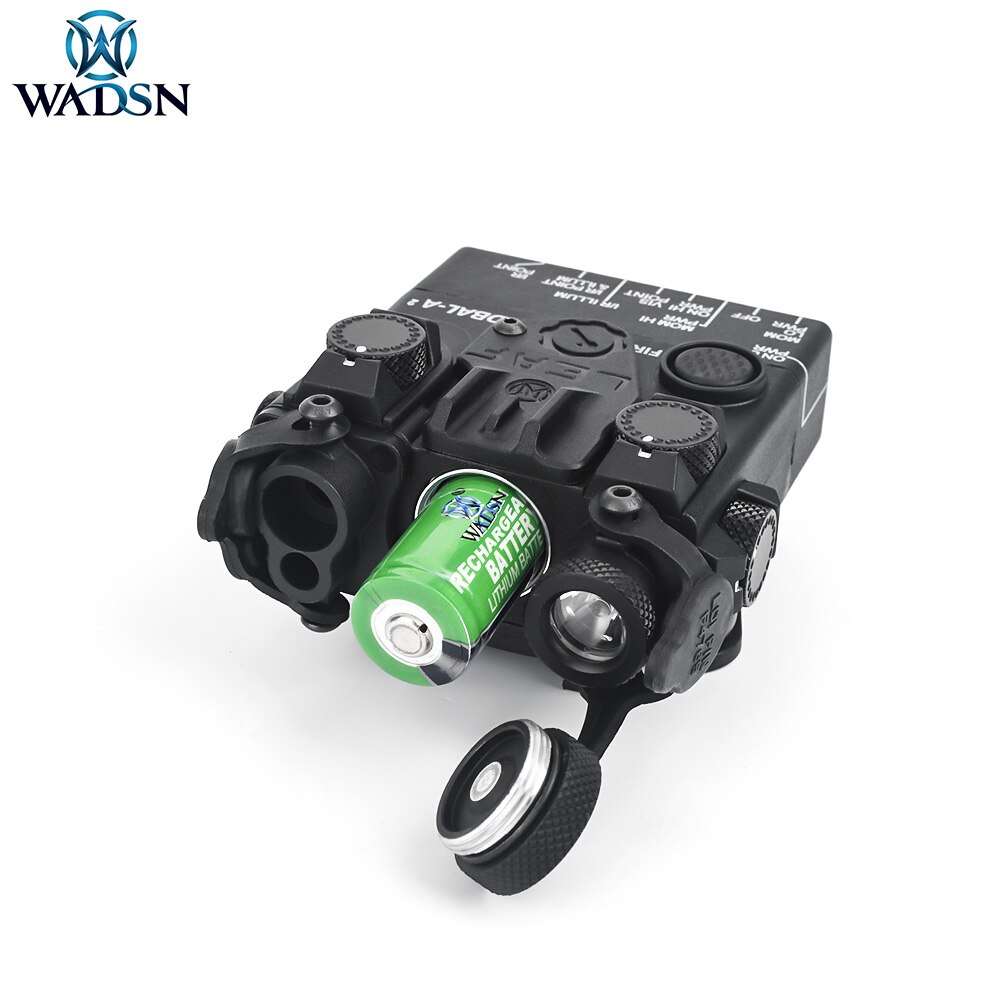 WADSN Tactical DBAL A2 Red Dot Laser Aiming Led Scout Light Hunting Gun DBAL PEQ Laser Torch Airsoft Weapon Light For Picatinny - Image 3