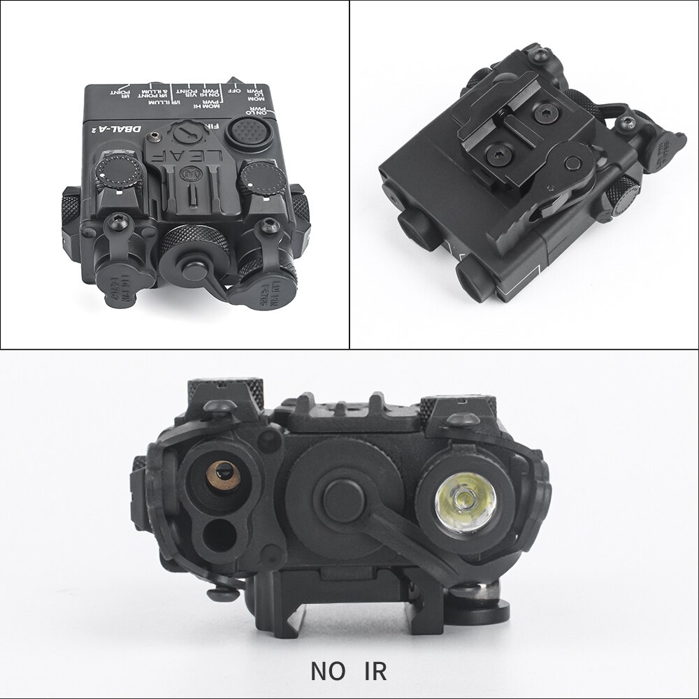 WADSN Tactical DBAL A2 Red Dot Laser Aiming Led Scout Light Hunting Gun DBAL PEQ Laser Torch Airsoft Weapon Light For Picatinny - Image 4