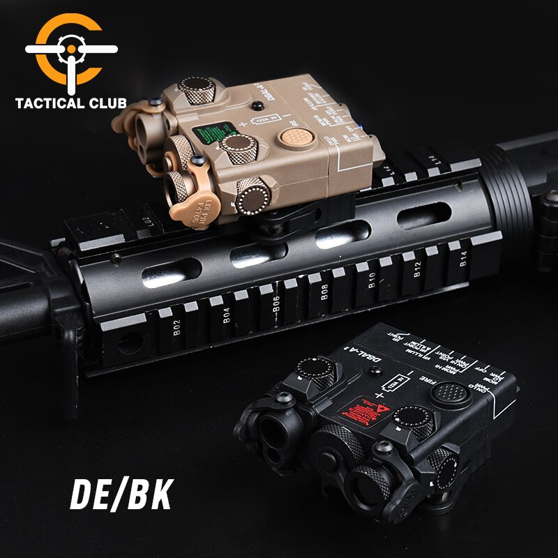 WADSN Tactical DBAL-A2 Red Green BLue Laser Sight LED Strobe light Rifle Hunting Weapon Flashlight indicator NO IR - Image 2